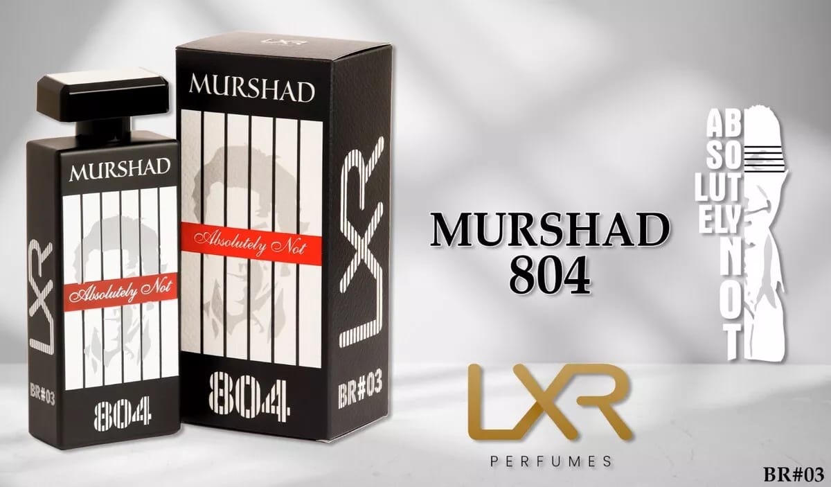 Murshad Absolutely Not perfume Qadi 804 EDP 100ML Fragrance Of Freedom And Courage