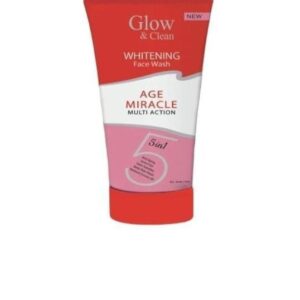 Glow and Clean Age Miracle Face Wash – Instant Brightening and Anti-Aging Cleanser for Radiant Skin, 120ML Deep Cleansin