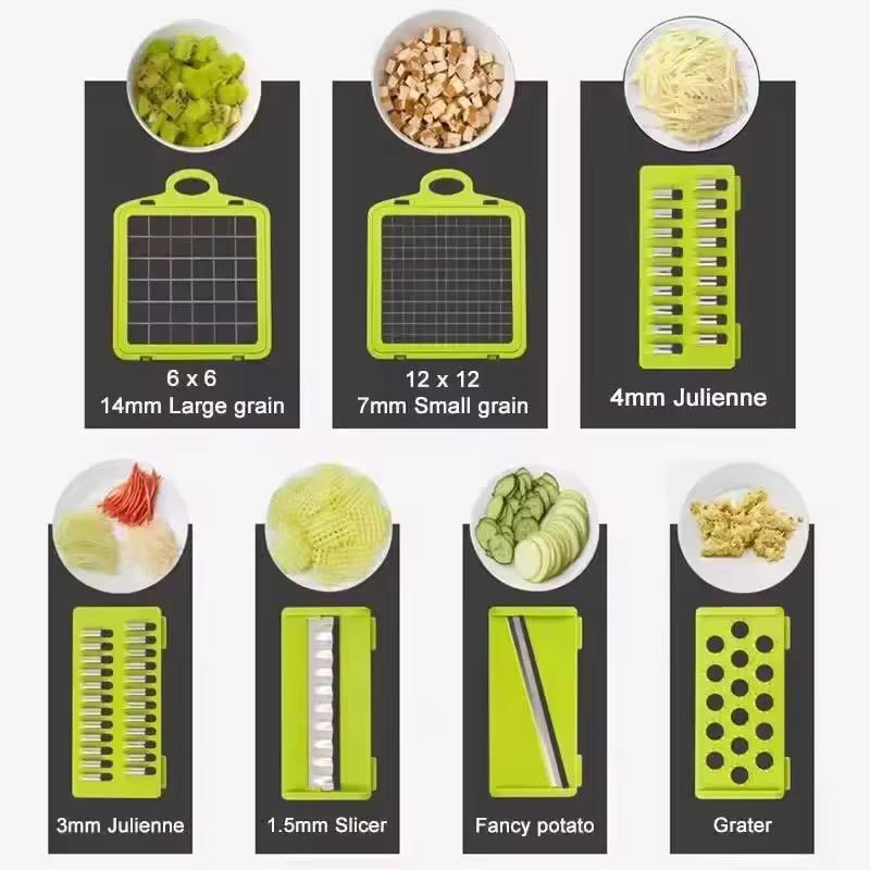 WhatsApp-Image-2025-02-11-at-5.11.07-PM-1 16 in 1 Multifunctional Vegetable Slicer Cutter Shredders Slicer With Basket Fruit Potato Chopper Carrot Grater - Image 2