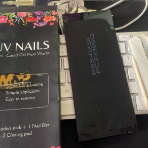Pack Of 01 - UV Nails Sticker | Best Quality Nails | UV Nails Sticker | Nail For Girls | Artificial Nails Girls & Wo