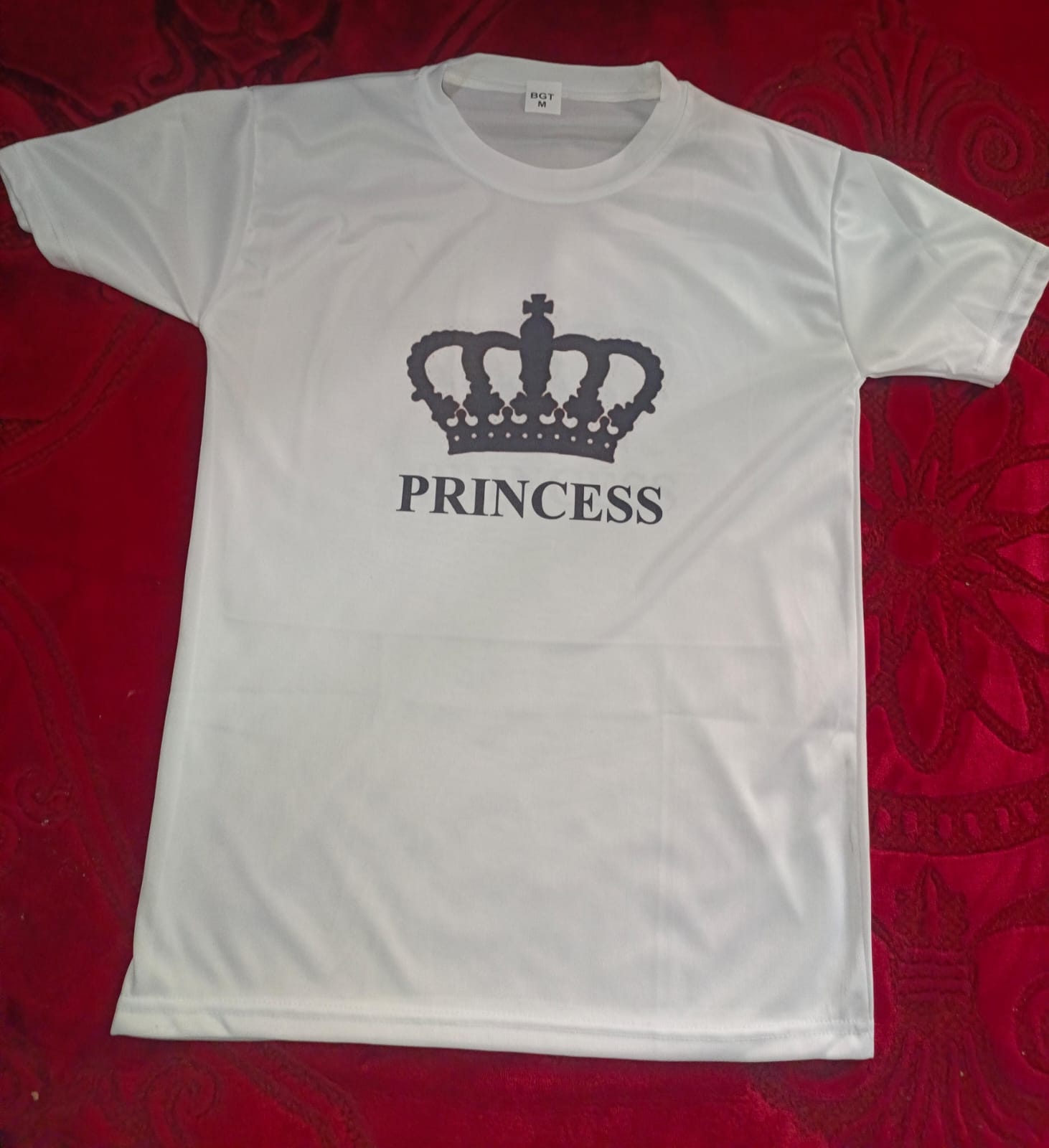 Stylish White T-Shirt with Cute Design – Best Quality T-Shirts For Girls | T-Shirt For Women | Printed T-Shirts - Prince