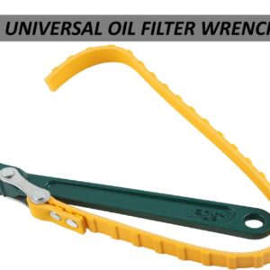Fuel Filter Removal Tool, Universal Oil Filter Wrench Belt Type Oil Filter Wrench Remover Spanner Key Water Filter Wrenc