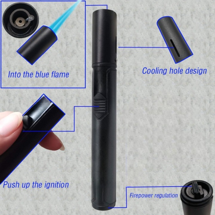Premium Refillable Fancy Lighter – Refillable Butane Lighter | Best Quality Lighter - Lighter For Cigarette ( Random Col