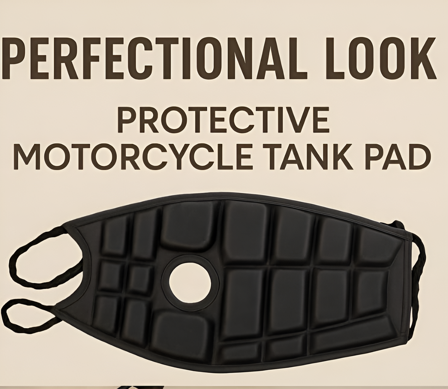 Universal Waterproof Motorcycle Fuel Tank Cushion – Premium Relaxer Tanki Pad & Protective Cover for All Bikes | Ant