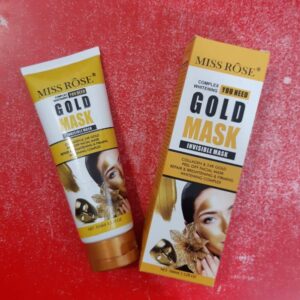 Miss Rose Original Gold Mask | Invisible Mask Collagen & 24k gold peel of facial mask repairing & Brightening &a