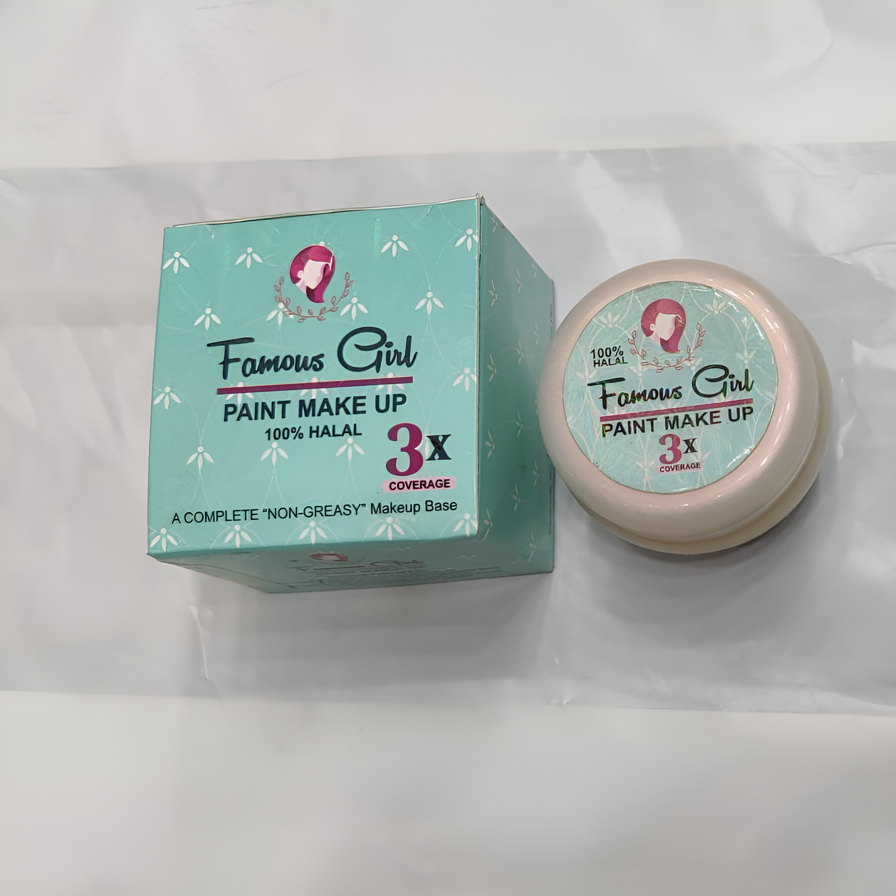 Famous Girl Beautiful Base – Lightweight, Flawless Finish Makeup Primer & Foundation Base for Smooth, Radiant Skin –