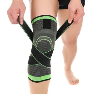 1 Pc Knee Support Patela Belt Elastic Bandage Tape Sport Strap Straps Knew Pad Protector Band For Knee Brace (random col