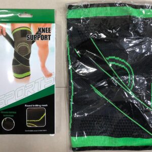 Knee Support Band for Pressure Weaving with 3D Weave Protection Against Injury Pressure Adjustable Knee Support for Men