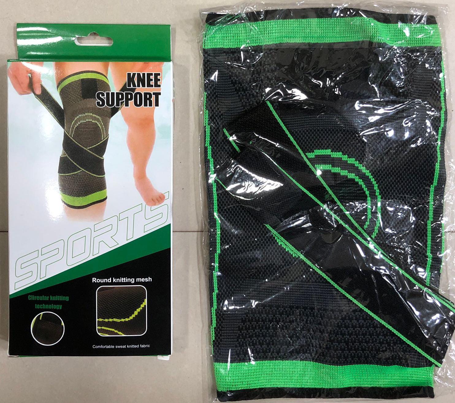 Knee Support Band for Pressure Weaving with 3D Weave Protection Against Injury Pressure Adjustable Knee Support for Men