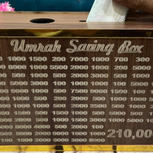 Umrah Saving Box - Box For Umrah Saving | Umrah Saving Box - Best Quality Umrah Saving Box - 210,000 Umrah Saving Box (