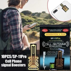 Mobile Phone Signal Booster Portable Phone Signal Enhancement Stickers for Cell Phone Network
