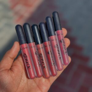 Color Castle 3D Matte Long Lasting Lipgloss [Pack of 6] | 3D Matte Lipgloss