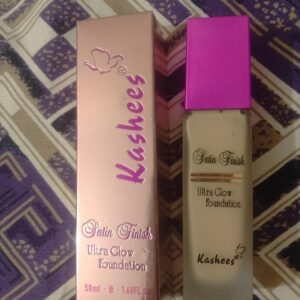 Kashees EvenTone High C24 Hours Full Coverage Glowy Foundation - 50ml overage Liquid Foundation 30Ml