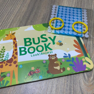 Montessori Baby Busy book My First Quiet Book Paste Early Learning Education Toy Children Toy Matching Game for Babies 2