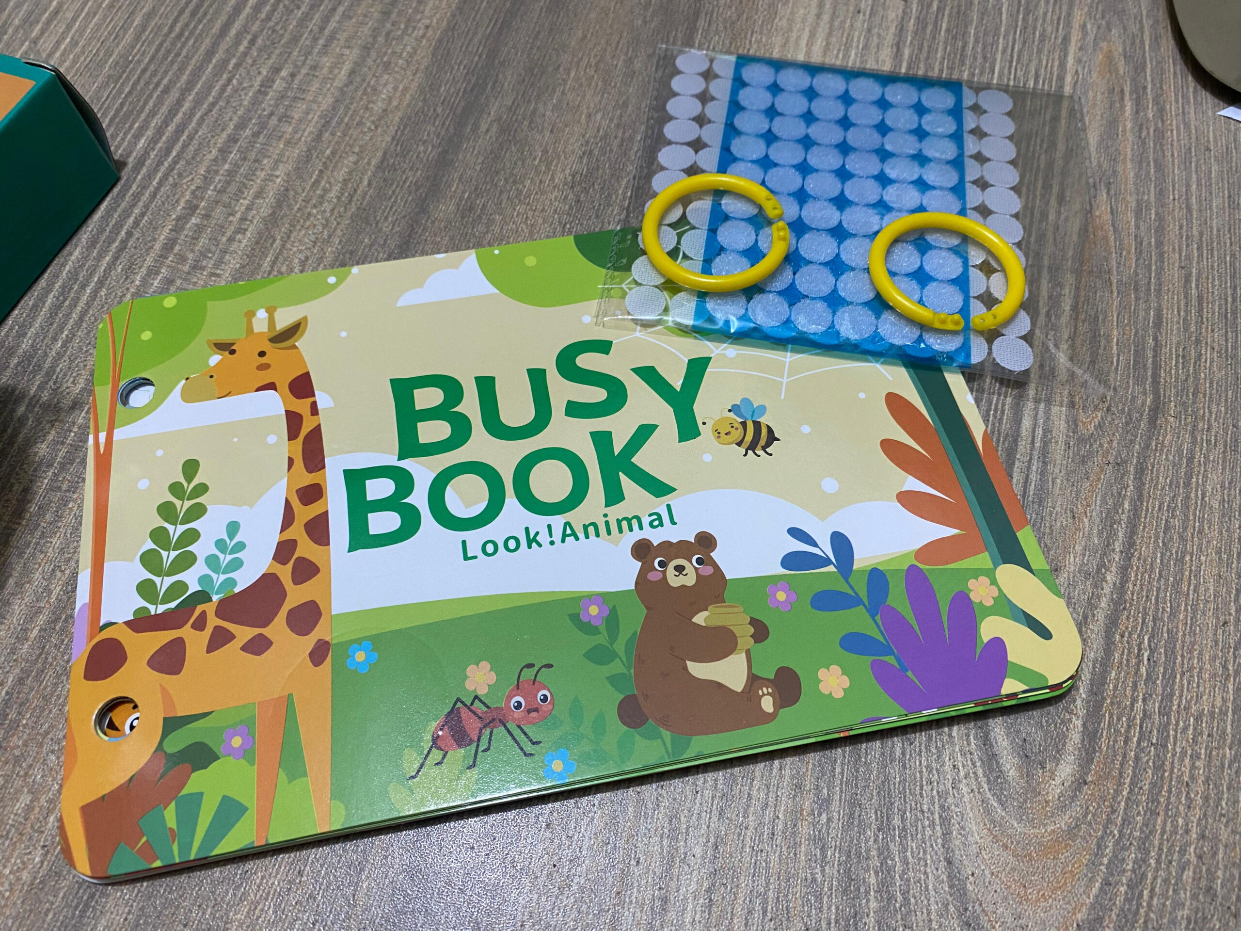 Montessori Baby Busy book My First Quiet Book Paste Early Learning Education Toy Children Toy Matching Game for Babies 2