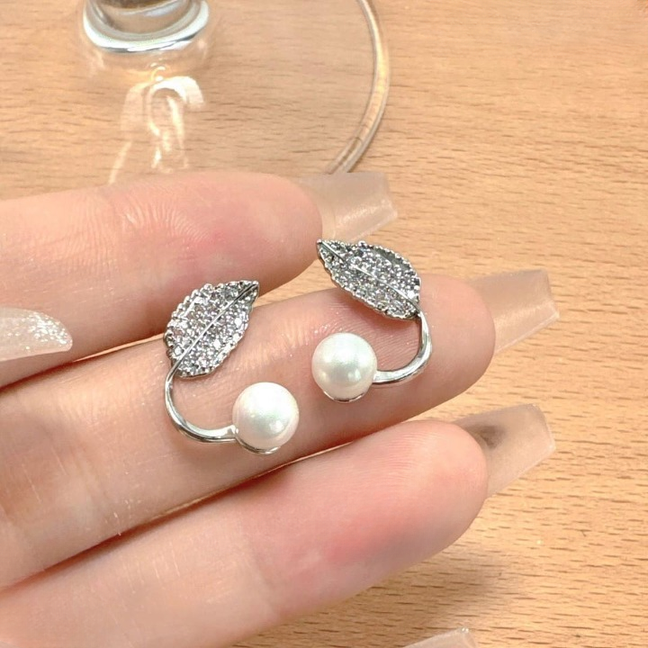 WhatsApp-Image-2025-06-23-at-6.43.26-AM-1_cleanup Beautiful Korean Leaf Pearl Earings / Daily Life Earring Accessories For Women