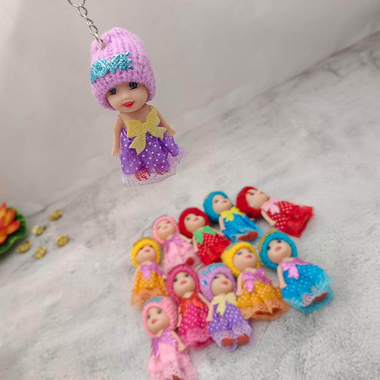 WhatsApp-Image-2025-06-25-at-6.59.39-PM Small Size Doll Key chain For Girls Key Ring Key Holder Key Chain (Random color) - Image 2