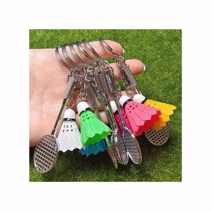 WhatsApp-Image-2025-06-26-at-5.31.29-PM-1 01 PCs Metal Badminton Racket & Ball Keychain – Stylish Keyring Gift for Girls’ Bags & Boys | Random Color Key-C