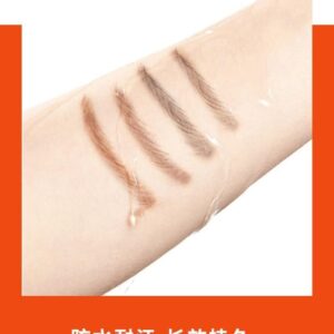 Aiqilai 3 in 1 Eyebrow Pencil | Eyebrow Pencil Gel | Anti-Smudge | Long-Lasting | Three-in-One | Double-Headed | Folding