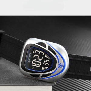 Skmei 1833 Digital Sports Men's Watch with LED Display, Waterproof, Multiple Time Zones, Stopwatch, Alarm, and Backlight