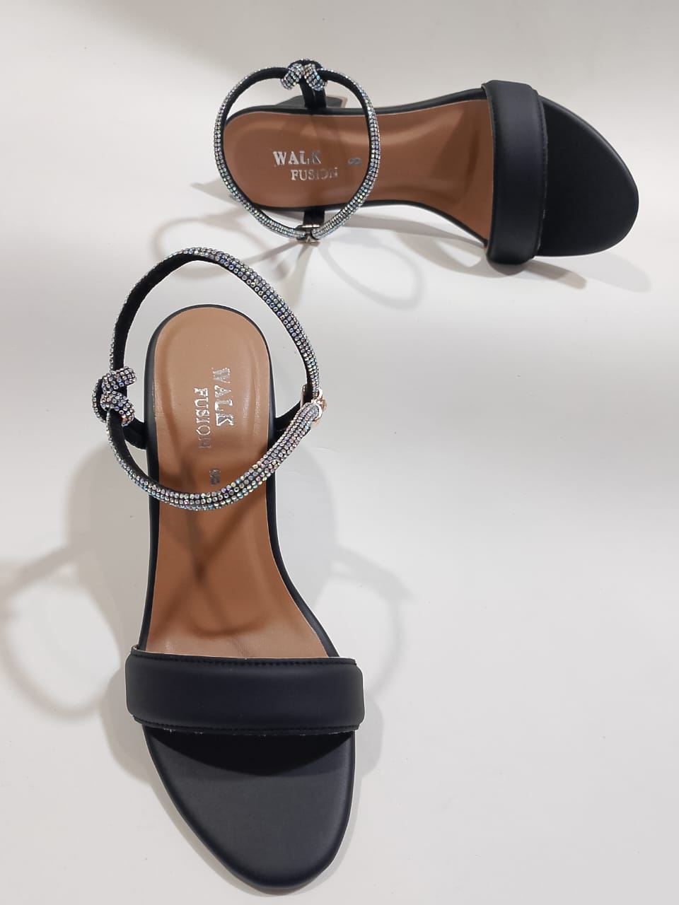 WhatsApp-Image-2025-07-18-at-4.03.09-PM-1 Women’s Black Block Heel Sandals with Sparkling Rhinestone Straps | Elegant Party & Casual Footwear