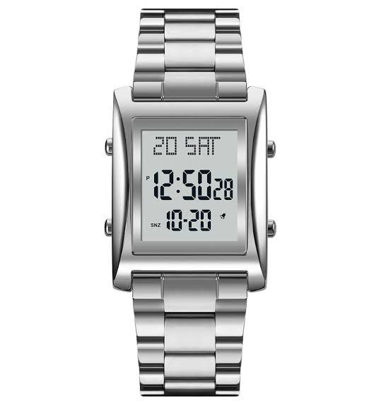 WhatsApp-Image-2025-07-25-at-8.34.49-PM Skmei Men’s Digital Square Watch – Stainless Steel Chain, Quartz Movement, Without box