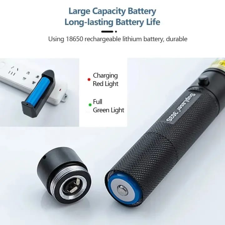 WhatsApp-Image-2025-07-30-at-12.16.44-PM-1 Special Edition High-Power 303 Green Laser Pointer with Adjustable Focus, 8 Designs & Shapes, 5km Range – Rechargeab - Image 5