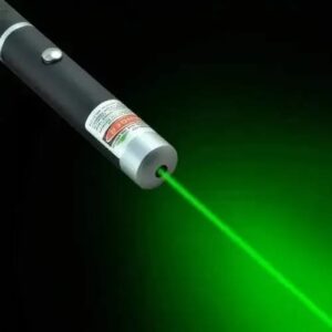 Green Multipurpose Laser Pointer Pen with Adjustable Antenna Cap for Pattern Projection and Presentations – Green Beam L