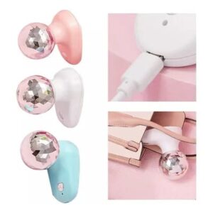 Pack Of 01 - Mini Massager – USB Rechargeable Handheld Device with 6 Vibration Levels for Muscle Relief & Relaxation