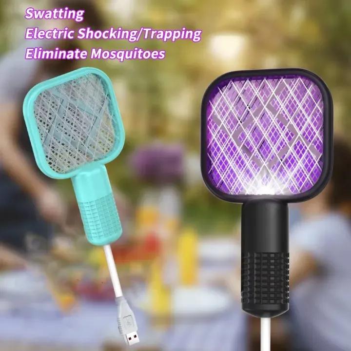 WhatsApp-Image-2025-08-02-at-8.18.57-PM Mini USB Rechargeable Mosquito Racket with UV Light – Portable Electric Bug Zapper & Fly Swatter for Indoor/Outdoor - Image 3