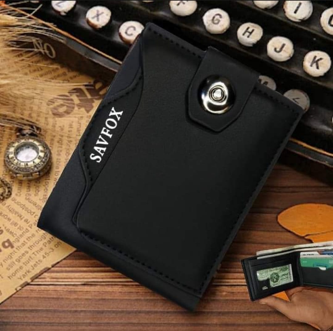 WhatsApp-Image-2025-08-11-at-12.51.20-PM-1 Savfox PU Leather Outlet Pocket Card Holder Wallet for Men – Slim, Stylish & Durable - Stylish Wallets For Men - Image 3