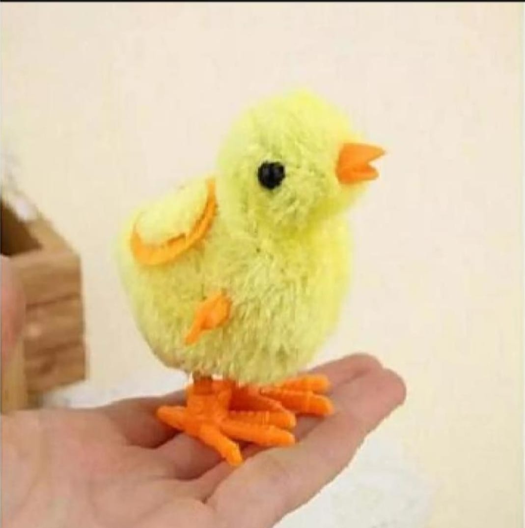 WhatsApp-Image-2025-08-11-at-16.50.00 Pack of 1 Chicken Chick's Walking Toys - Lovely Chick Walking Toy,Wind Up Jumping Yellow Baby Chick Chicken - Image 3