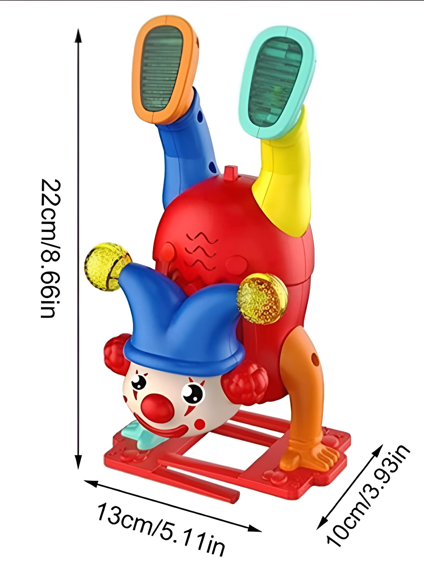 WhatsApp-Image-2025-08-12-at-123908-PM-Picsart-AiImageEnhancer-1 Electric Upside-Down Dancing Clown Toy with Music & Flashing Lights – Battery Operated, Multicolor, Fun Interactive - Image 5