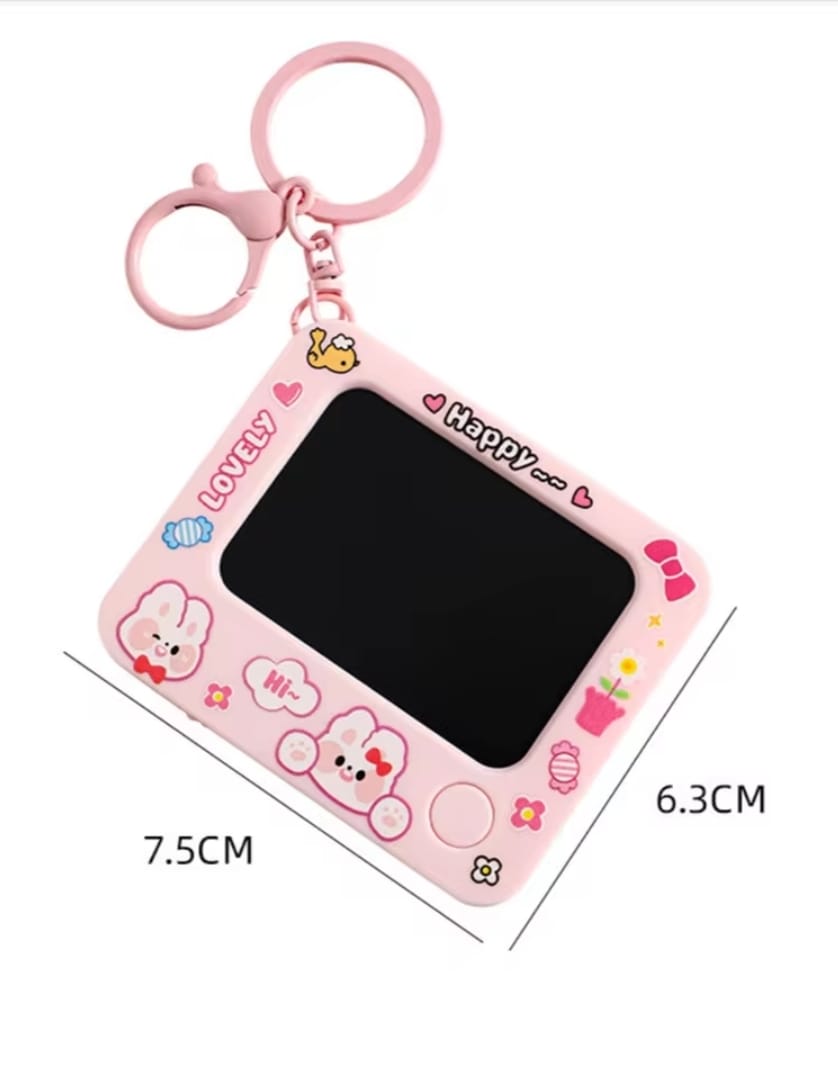 WhatsApp-Image-2025-08-15-at-3.07.08-PM-1 Creative Mini Graffiti Board Keychain – Cute Cartoon Bag Pendant & Reusable Drawing Tablet for Students, Kids &