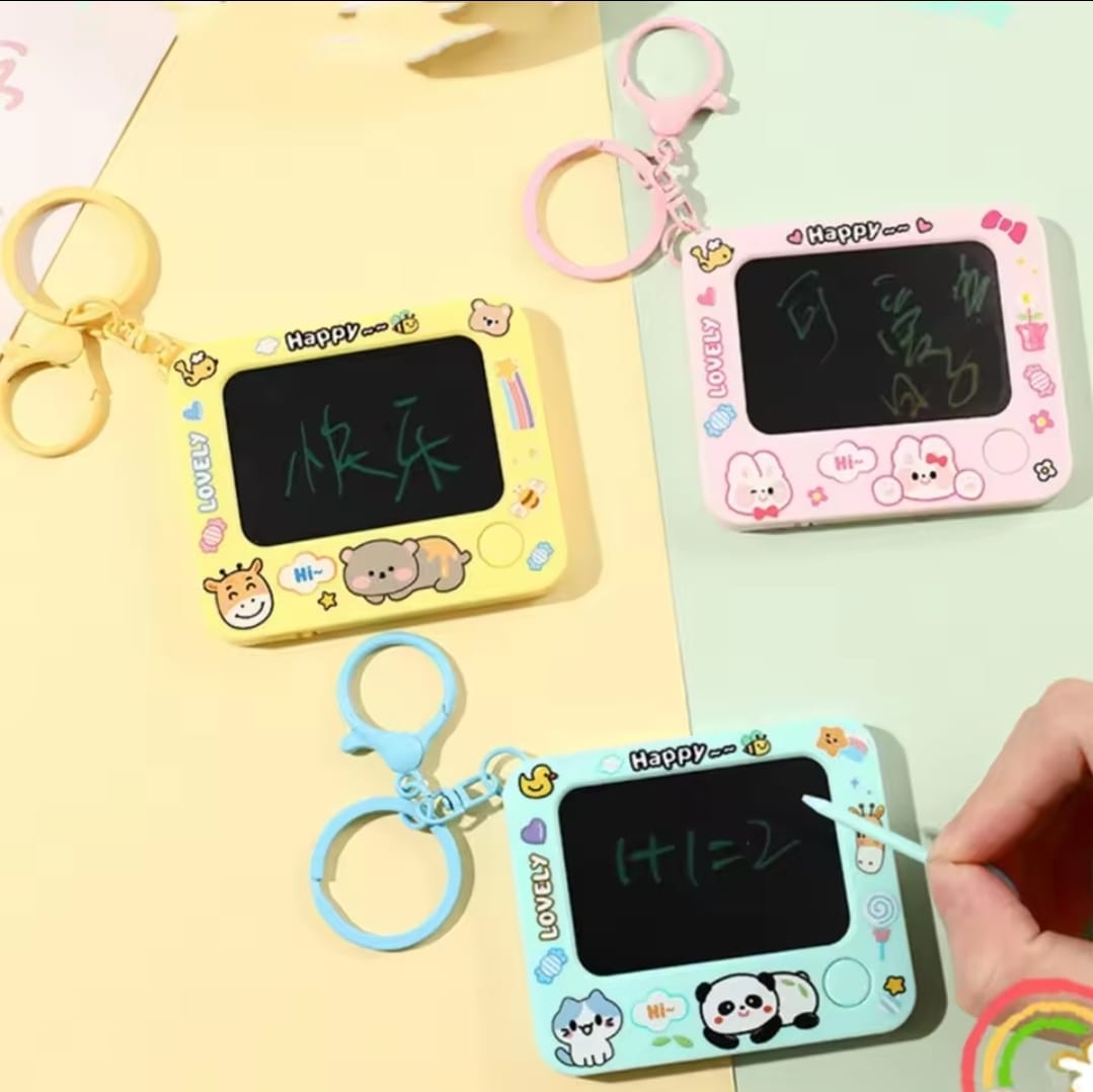 WhatsApp-Image-2025-08-15-at-3.07.08-PM Creative Mini Graffiti Board Keychain – Cute Cartoon Bag Pendant & Reusable Drawing Tablet for Students, Kids & - Image 2