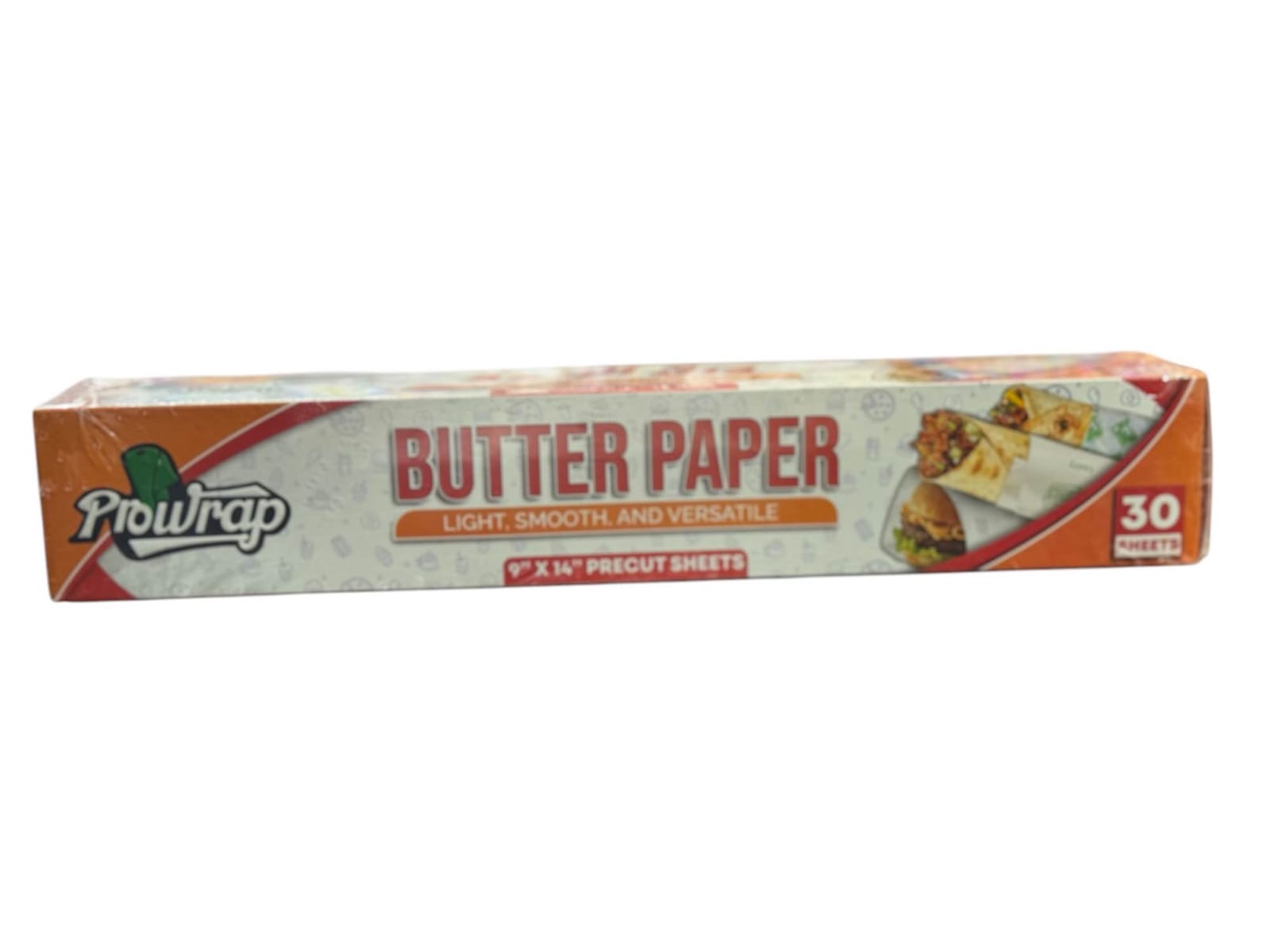 WhatsApp-Image-2025-08-18-at-2.59.20-PM Prowrap Butter Paper – 9" x 14" Precut Sheets (30 Pcs) | High-Quality Waterproof & Grease-Resistant Food Wrap | Thic - Image 3