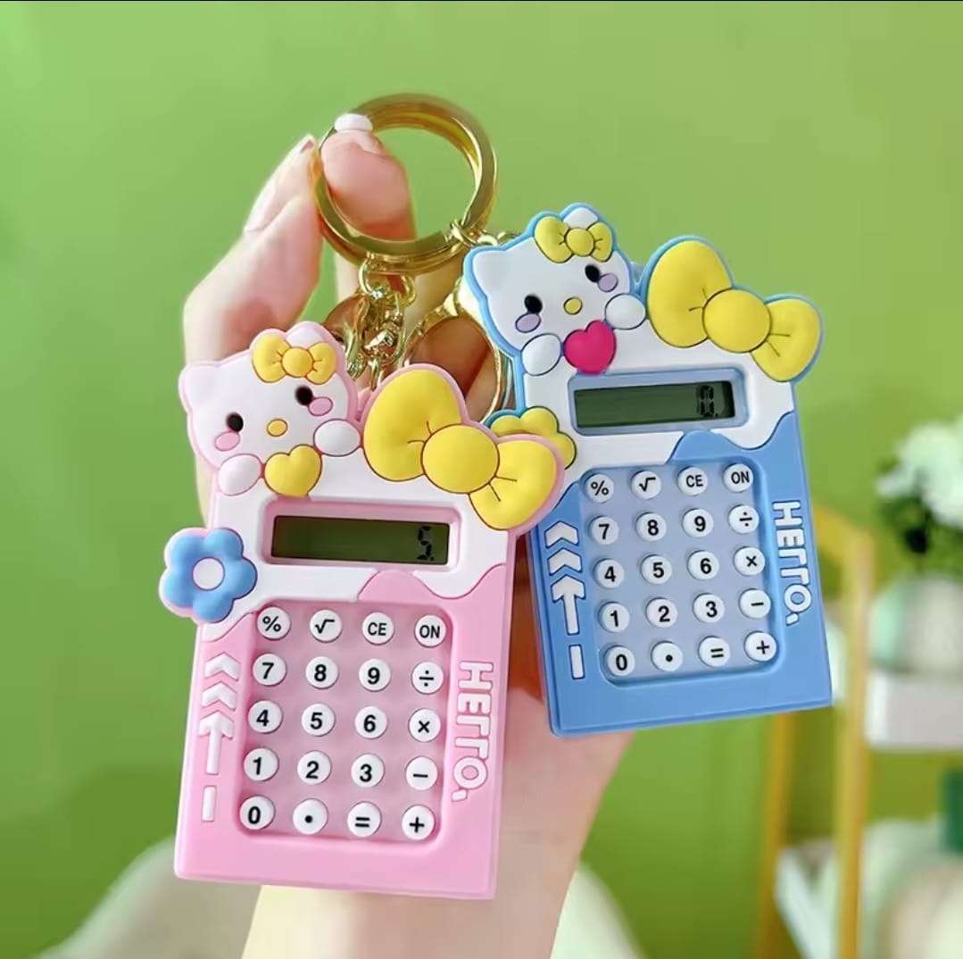 WhatsApp-Image-2025-08-18-at-3.33.24-PM-1 Mini Calculator Keychain – Cute Pink Kawaii Cartoon Portable Calculator | School & Student Supplies, Stationery Gift - Image 2