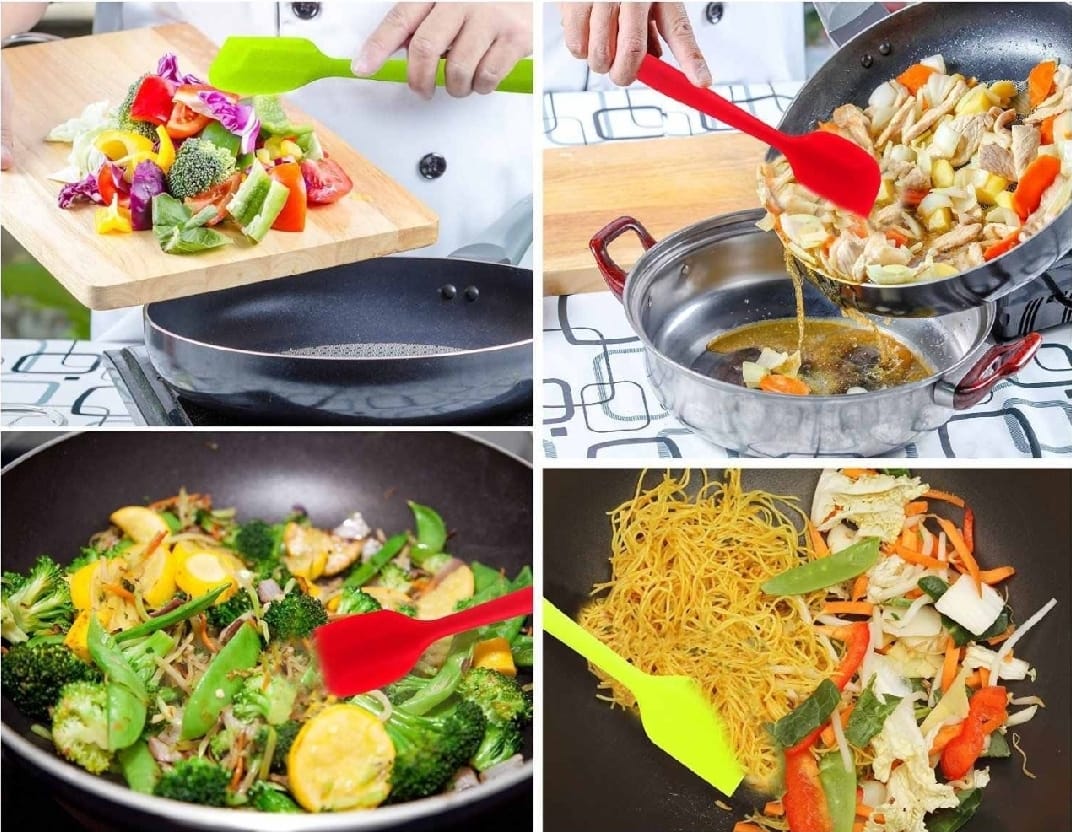 WhatsApp-Image-2025-08-20-at-12.39.15-PM Silicone Spatula 8-Inch – Heat Resistant, Non-Stick Flexible Rubber Scraper Spoon for Kitchen Use - Image 2