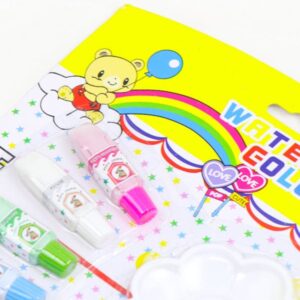 Water Color Painting Set with Brushes and Palette – Vibrant Watercolor Paints, High-Quality Brushes, and Mixing Palette