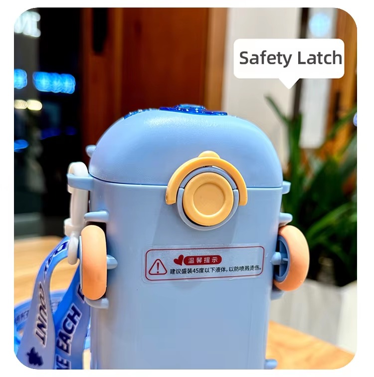 WhatsApp-Image-2025-08-27-at-10.34.12-AM School Bus Design Kids Water Bottle With Strap– 600ml ABS Plastic Leak-Proof Bottle Small Square Drinking Cup – Fun & - Image 5