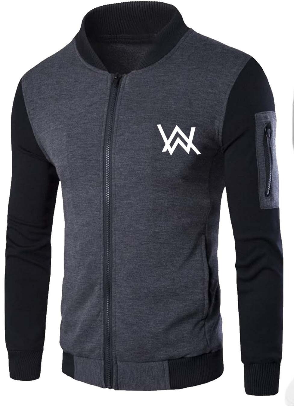 WhatsApp-Image-2025-08-30-at-6.11.07-PM-1 NEW Winter Collection Charcoal Grey WA Printed Zipper Jacket for Men & Boys – Premium Fleece Material, Stylish Bombe - Image 3