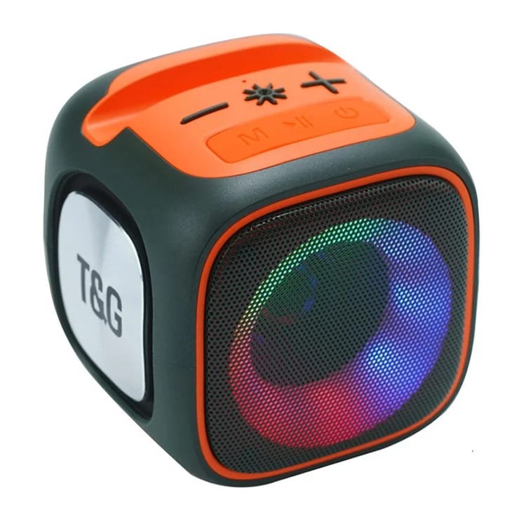 WhatsApp-Image-2025-08-30-at-9.07.04-PM-2 T&G Portable Bluetooth Speaker with LED Lights, Phone Holder & Powerful Bass – Wireless, USB, TF Card & AUX - Image 2