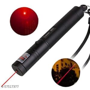 Laser 303 High Power Red Laser Pointer – Long Range Beam with Key Lock, Rechargeable 18650 Battery & Charger, Durabl