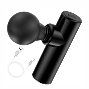 Rechargeable Facial Gun Massager – Compact Skincare Device with Type-C Charging, ABS Plastic, Portable & Easy-to-Use