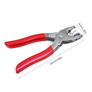 Plier Tool with 50 Sets Metal Snap Buttons – Thickened Snap Fastener Kit for DIY Crafting, Sewing, Leather, Bags, Clothe