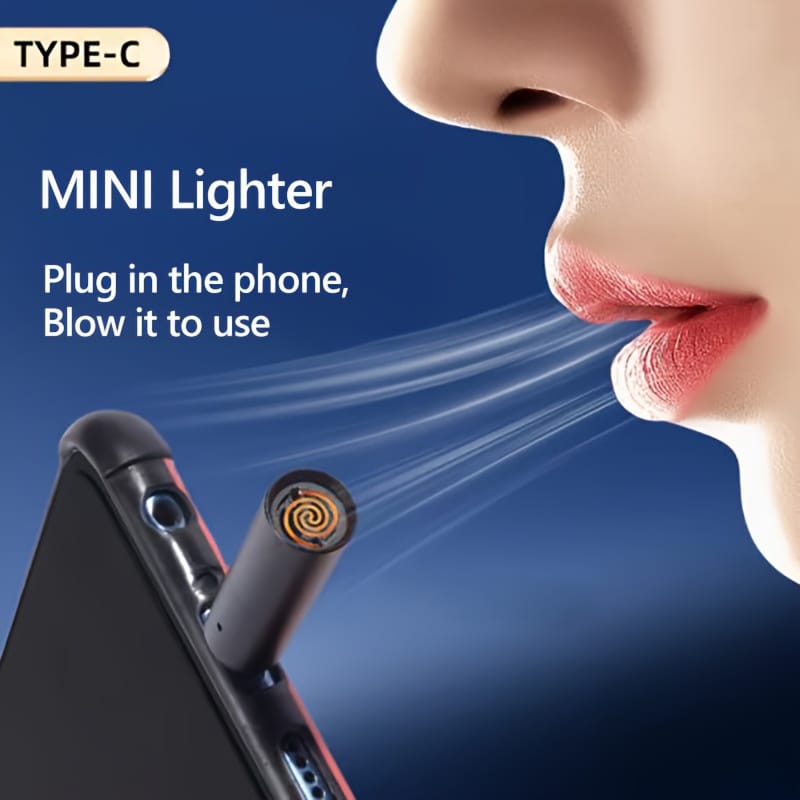WhatsApp-Image-2025-09-04-at-7.38.54-PM-2 Portable Cigarette Lighter – Windproof USB Plug & Play Rechargeable Car Lighter, Easy One-Touch Ignite, Compact & - Image 4