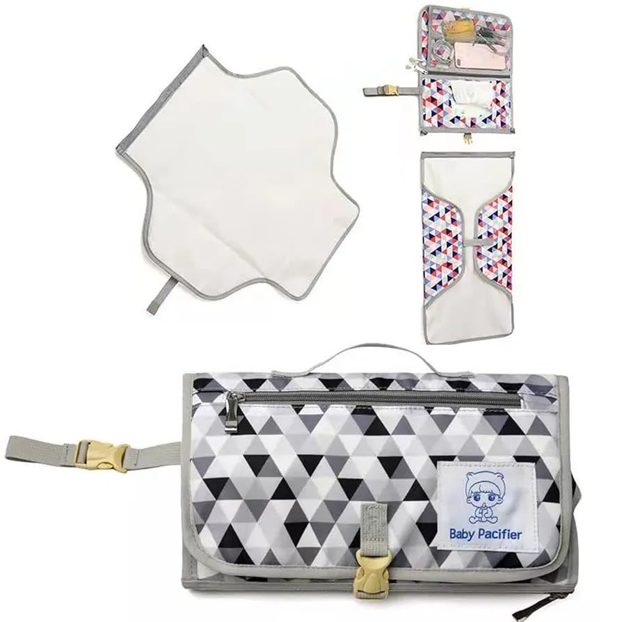 WhatsApp-Image-2025-09-08-at-6.06.58-PM Diaper Pouch (Waterproof), Baby Product Storage, Stroller Bag, Mother's Bag, Diaper Changing Sheet, Baby Shower Gift (ra - Image 4