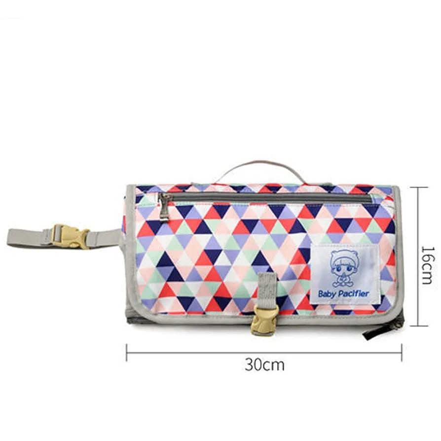 WhatsApp-Image-2025-09-08-at-6.07.00-PM-1 Diaper Pouch (Waterproof), Baby Product Storage, Stroller Bag, Mother's Bag, Diaper Changing Sheet, Baby Shower Gift (ra