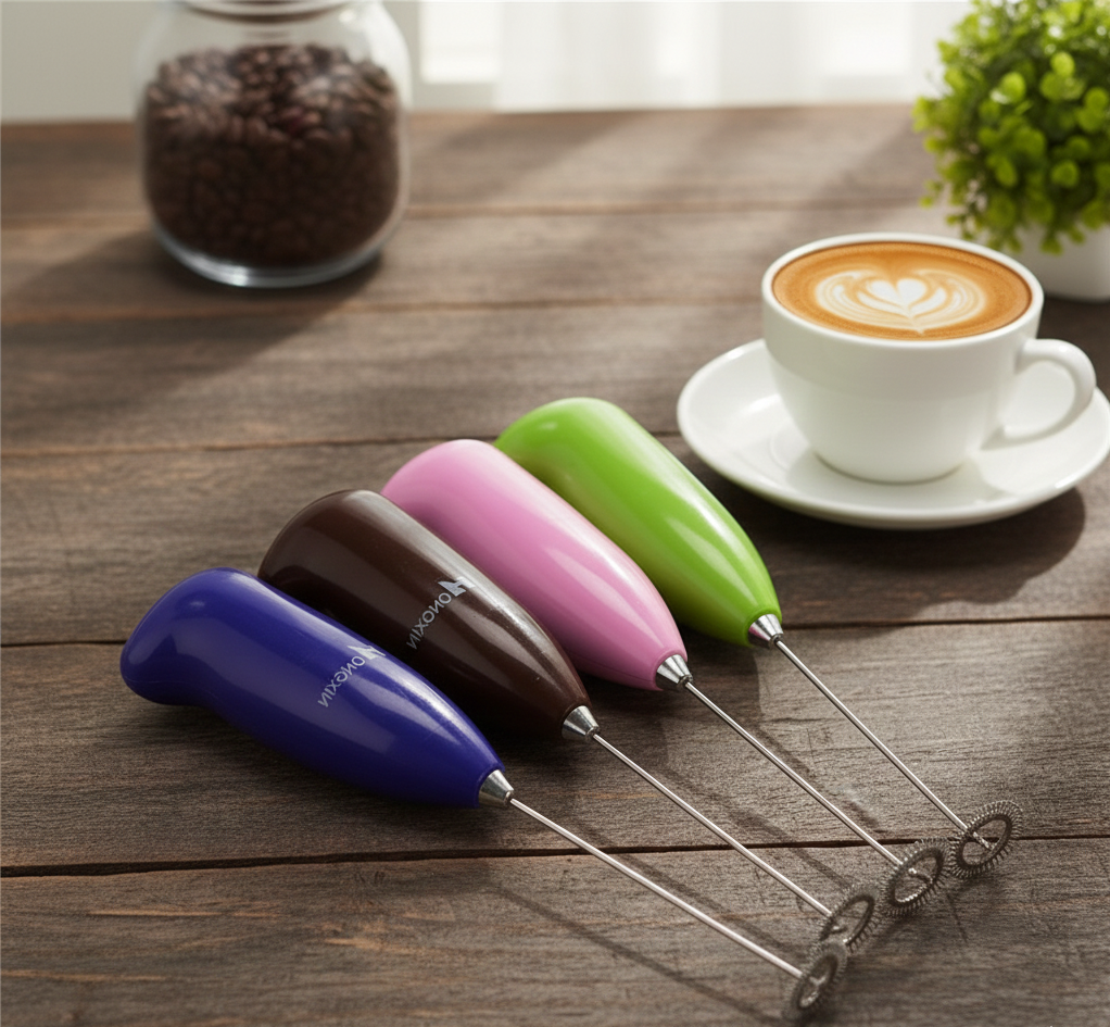 a26e981c2955b6186626eecc1436c179 Coffee Beater & Milk Frother – Mini Handheld Egg Whisk, Drink Mixer & Foamer for Kitchen Use | Practical Cooking Tool (R - Image 3