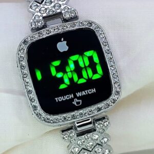 Ladies Square Dial Digital Watch Stylish Design Clear Display Comfortable Strap Easy To Use Reliable Performance Perfect